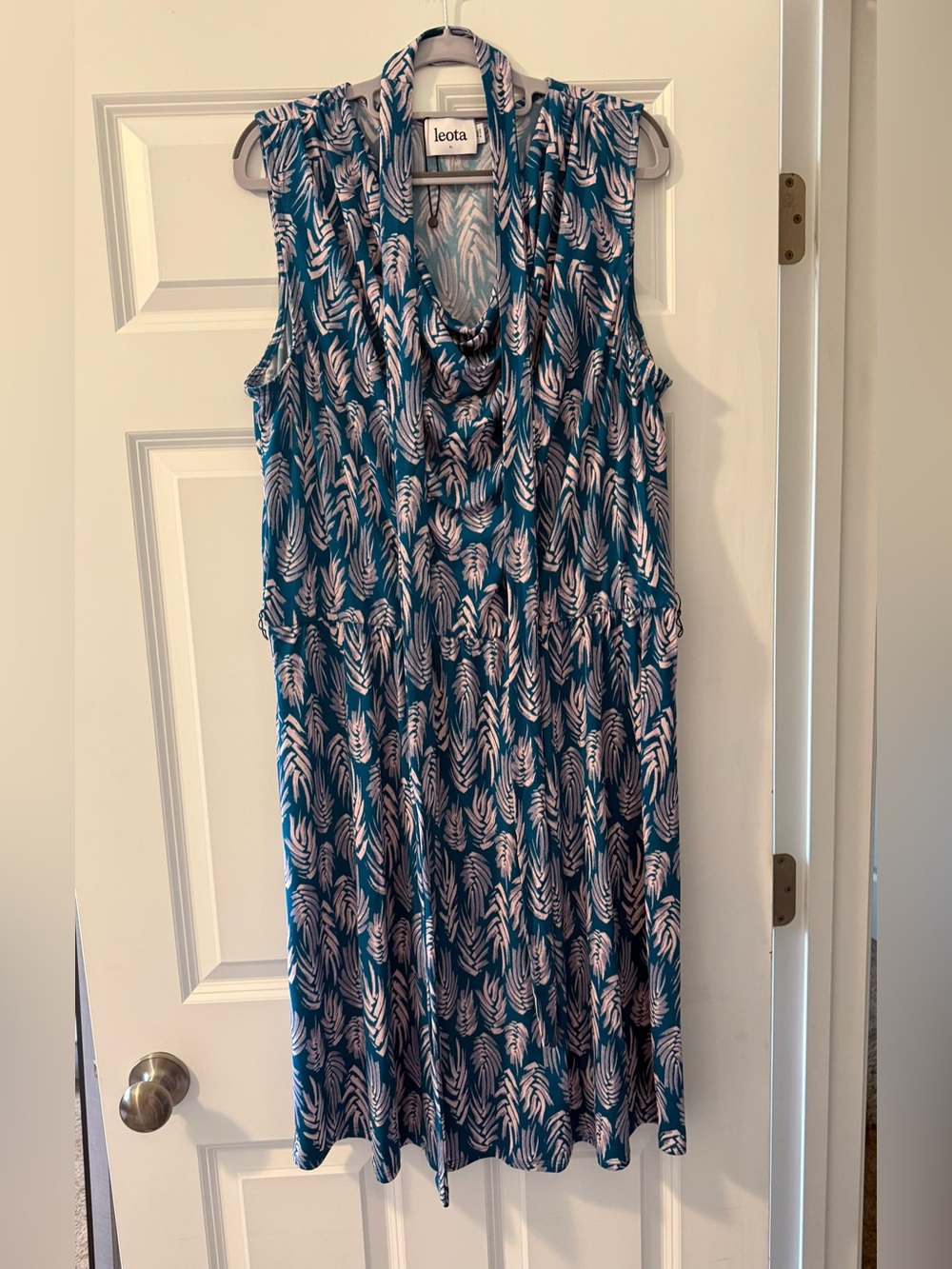 Leota Printed Sleeveless Dress
